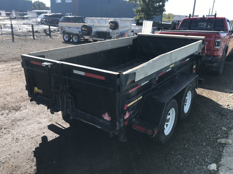 Cargo, Utility Trailers  2021 Miska 3.5 Ton GD Dump Trailer - AS-IS Photo